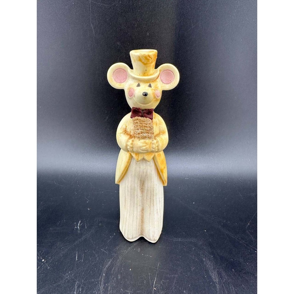 Vintage Avon Dapper Mouse Delicate Daisies Cologne Perfume Decanter - 058 (52)